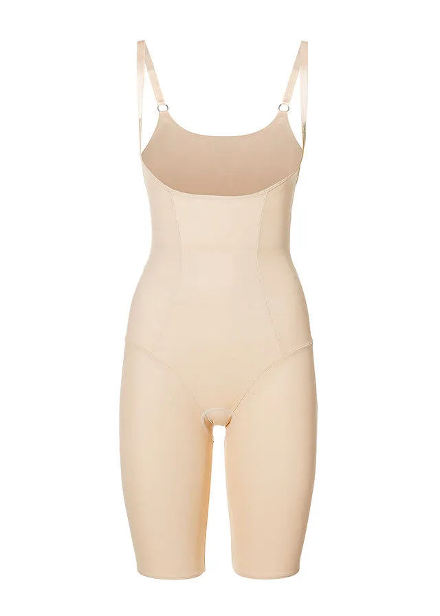 Body moldeador con efecto reductor medio Beige-arena