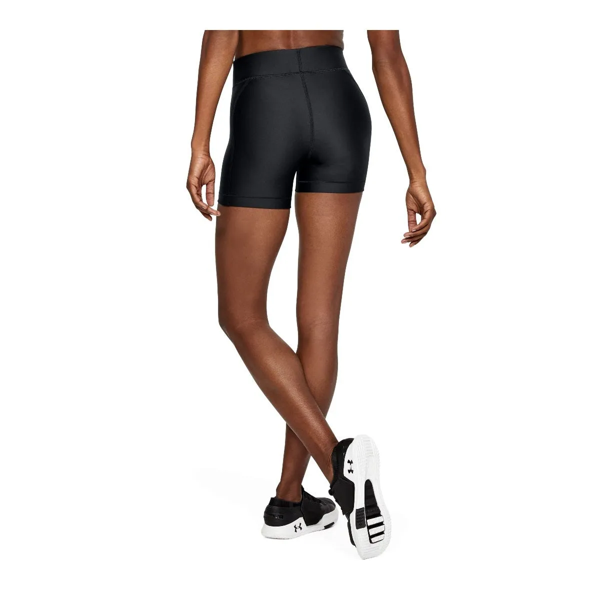 Calzas Cortas Entrenamiento Mujer Under Armour HeatGear Negro