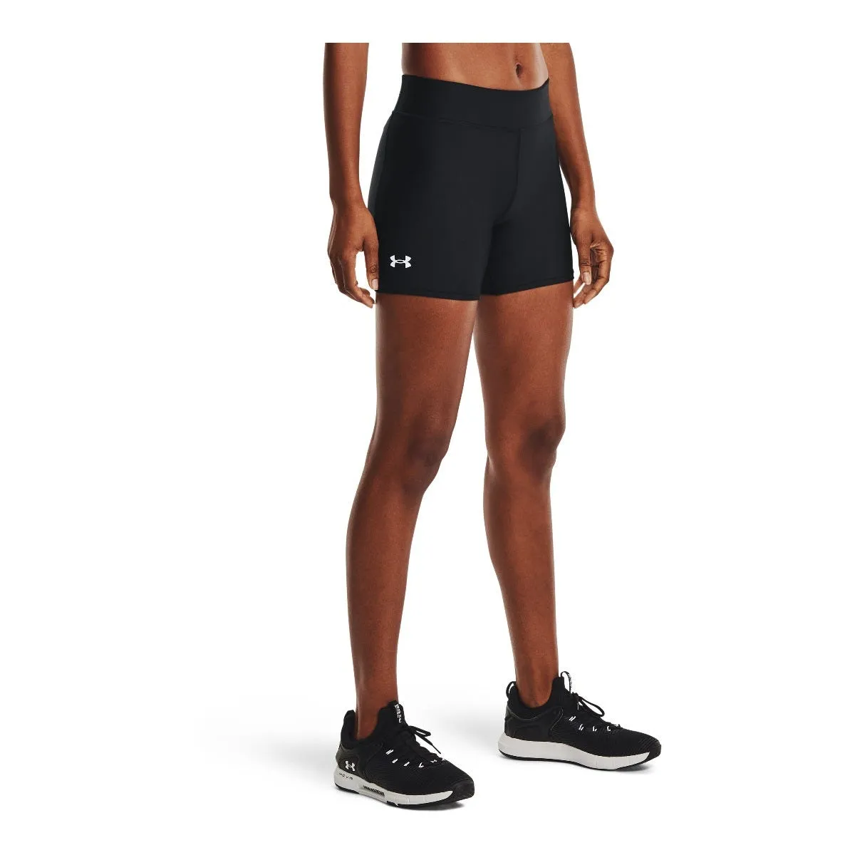 Calzas Cortas Training Mujer Under Armour HeatGear Negro