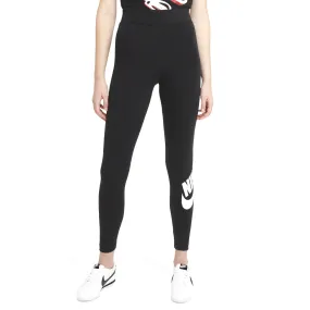 Calzas Largas Entrenamiento Mujer Nike Sportswear Essential Negro