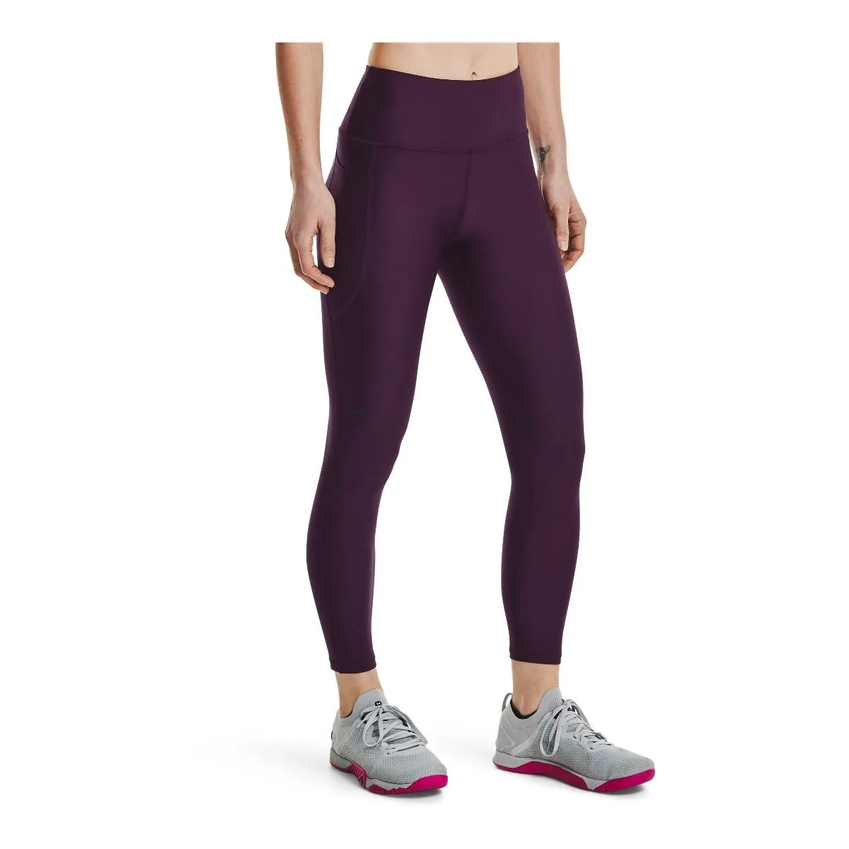 Calzas Largas Entrenamiento Mujer Under Armour Morado