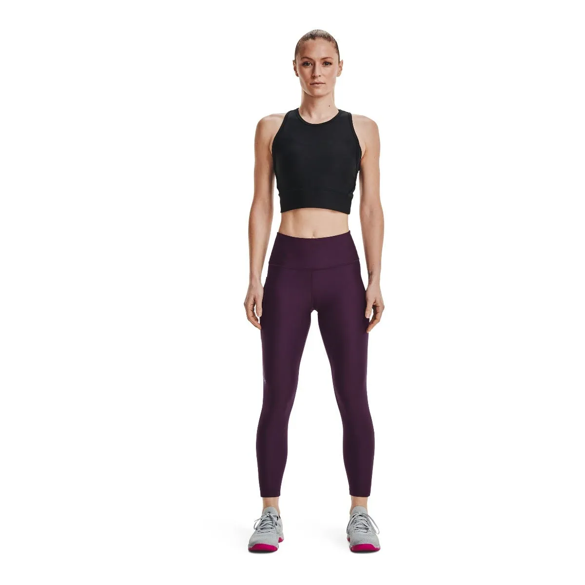 Calzas Largas Entrenamiento Mujer Under Armour Morado