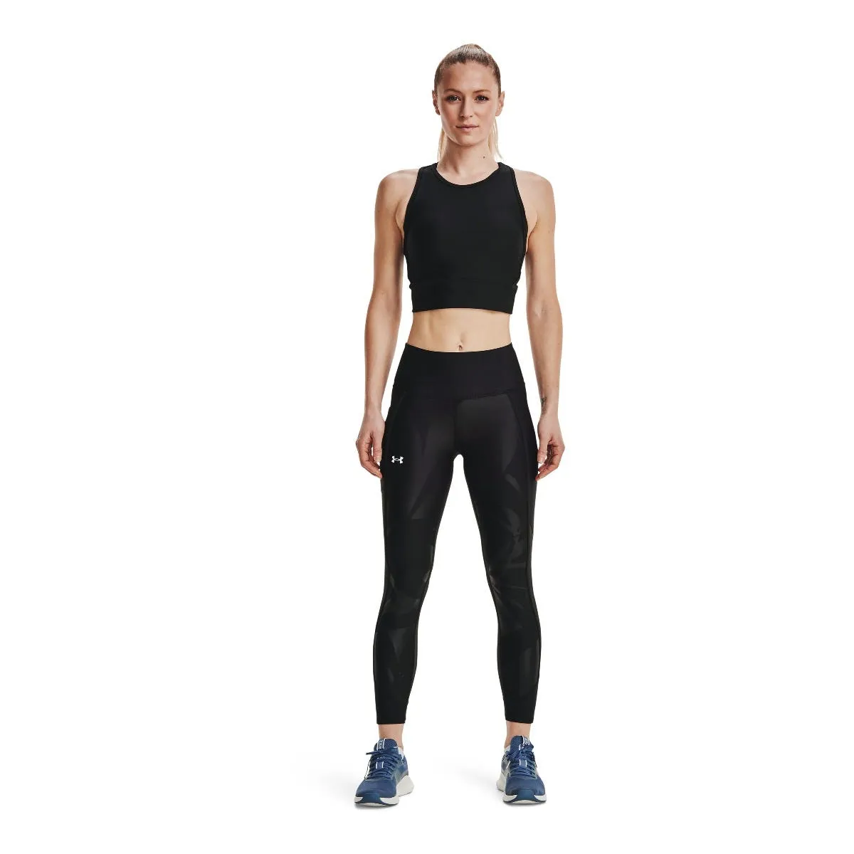 Calzas Largas Entrenamiento Mujer Under Armour Negro