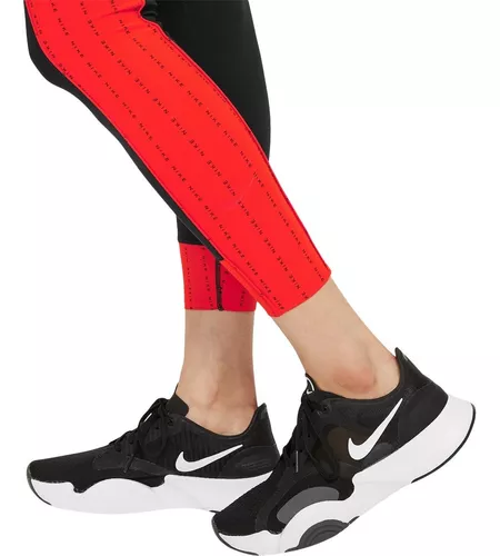 Calzas Mujer Nike One Luxe 7/8 Tiro Medio Tight Fit Original