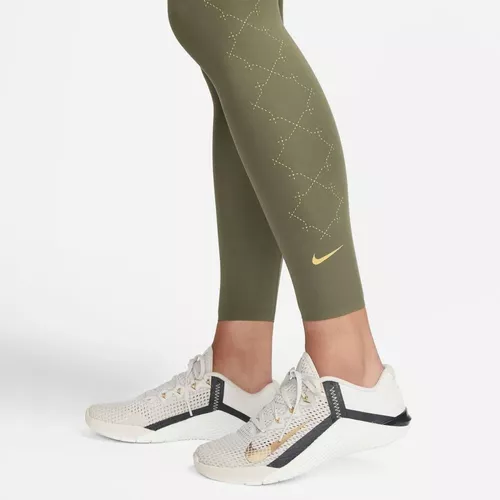 Calzas Mujer Nike One Luxe Dri-fit Tiro Medio Originales