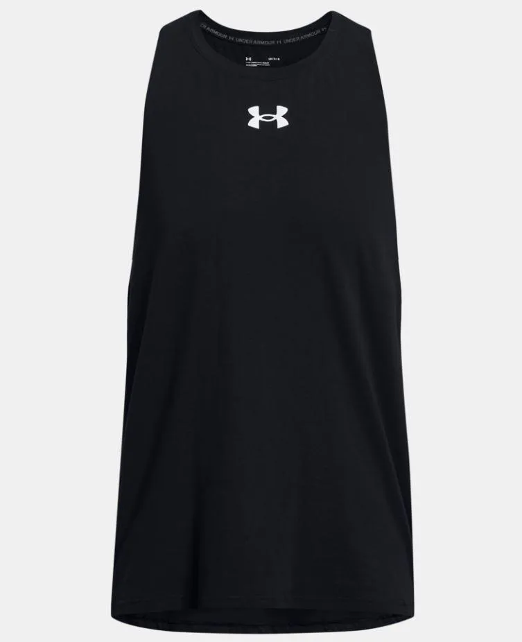 Camiseta Tirantes Under Armour Baseline Tank Negro