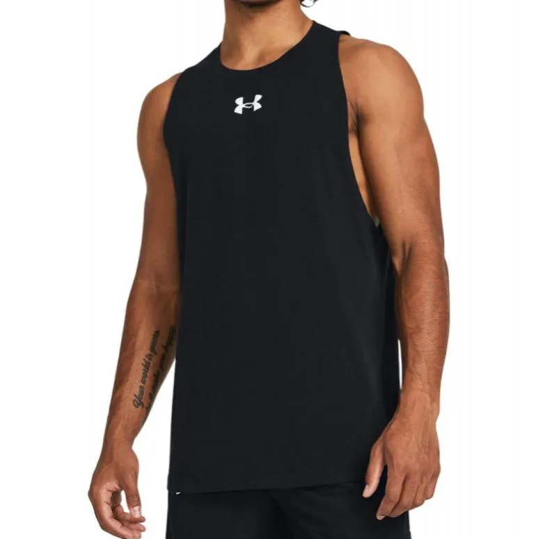 Camiseta Tirantes Under Armour Baseline Tank Negro