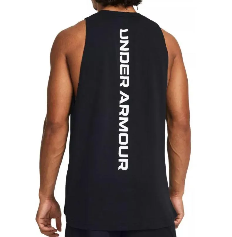 Camiseta Tirantes Under Armour Baseline Tank Negro