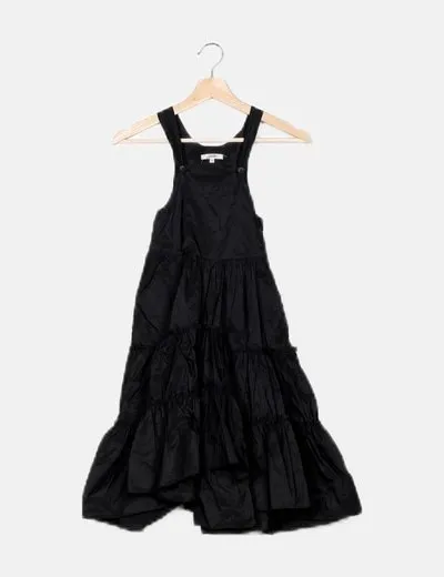 Junior Gaultier Vestido negro tirantes