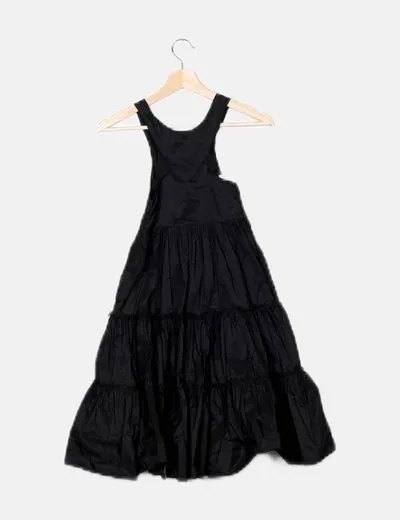 Junior Gaultier Vestido negro tirantes