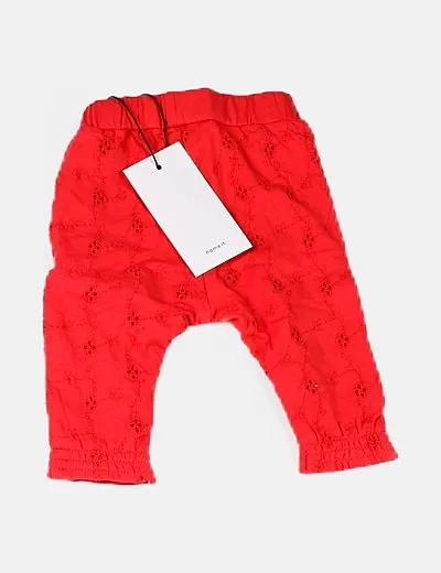 Name it Pantalón rojo encaje