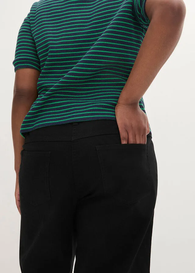 Pantalón de sarga Negro