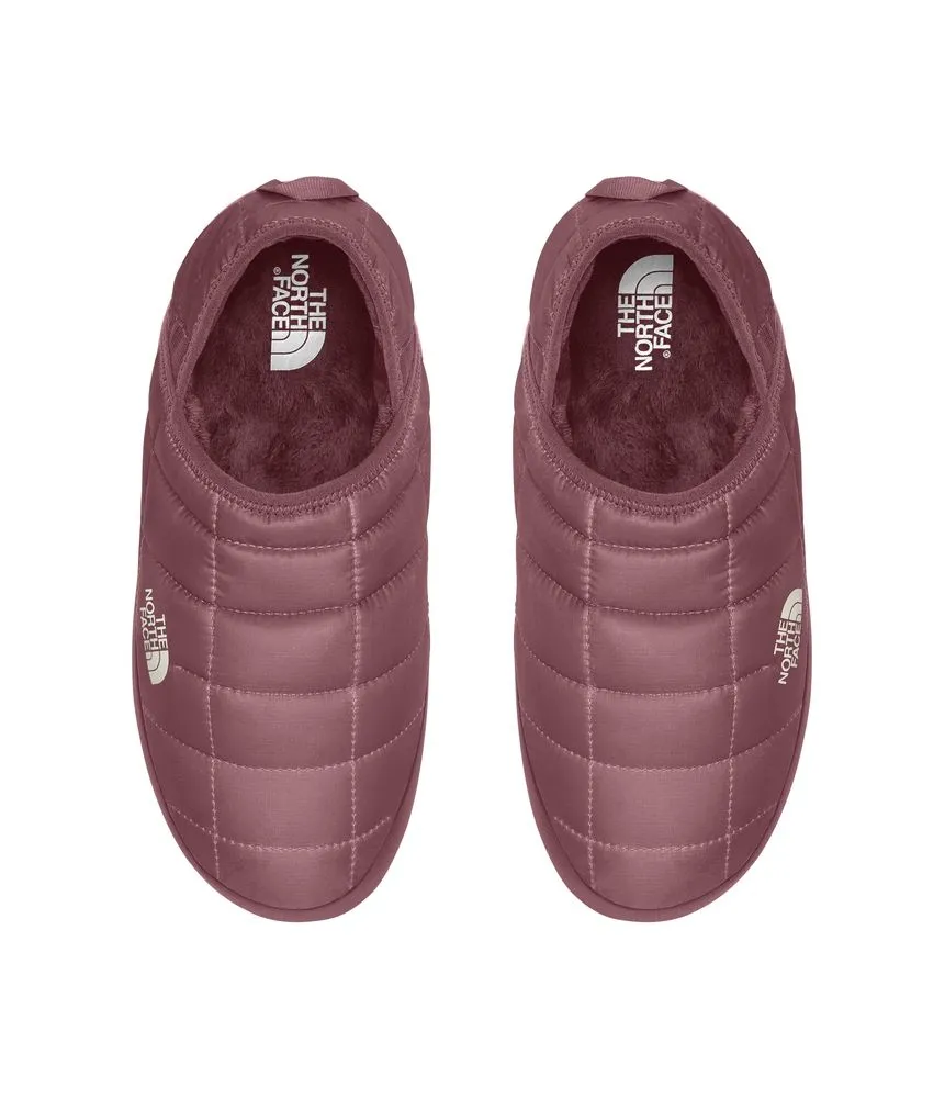 Pantuflas Thermoball Traction Mule V Térmicas Vinotinto Mujer The North Face