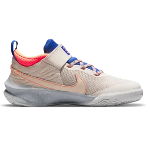 Zapatillas Básquetbol Niño Nike Team Hustle D 10 SE (GS) Damasco/Azul/Naranja