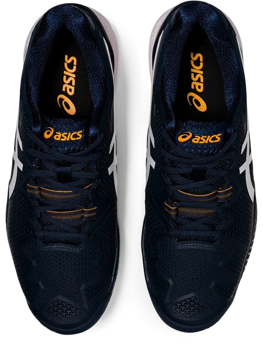 Zapatillas Tenis Hombre Asics Gel-Resolution 8 Clay Azul Marino